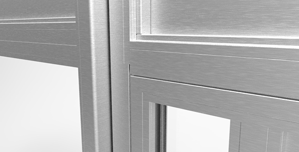 Accueil avec un guichet aux normes pare-balle FB4 à Thônex vers Genève