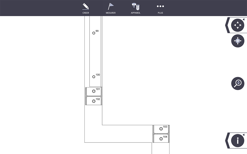 Anticipation pour insertion des points d'ancrage d'une verrière au Valais