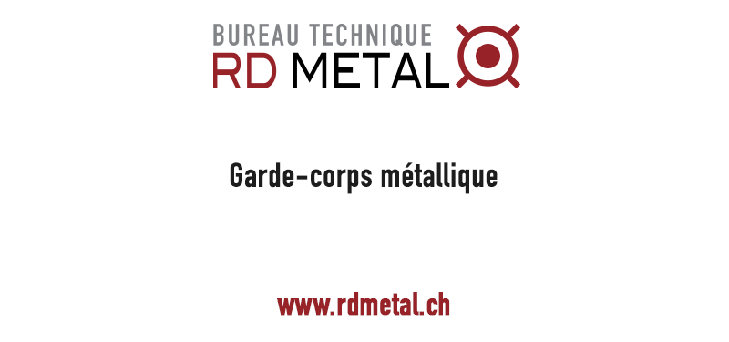 Conception 3D de garde-corps en métal Conception 3D de garde-corps métalliques zingués