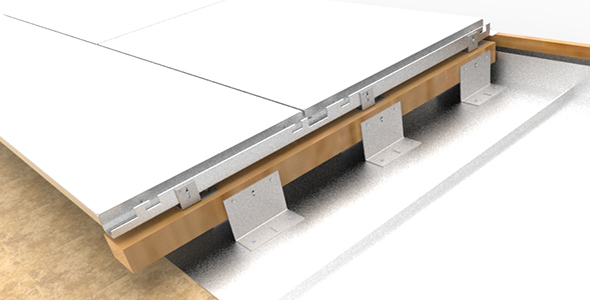 Étude 3D Solidworks de façades complexes en tôles cassettes thermolaquées.
