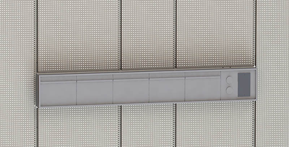 Façade en tôle perforée thermolaqué et portes isolantes Gutmann