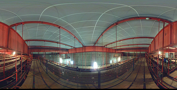 Efficacité d'une implantation d'une charpente métallique