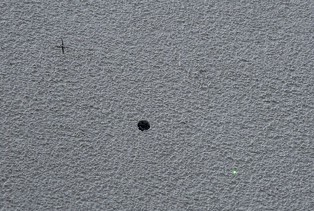 Implantation 3D BIM au laser des fixations d'une toiture