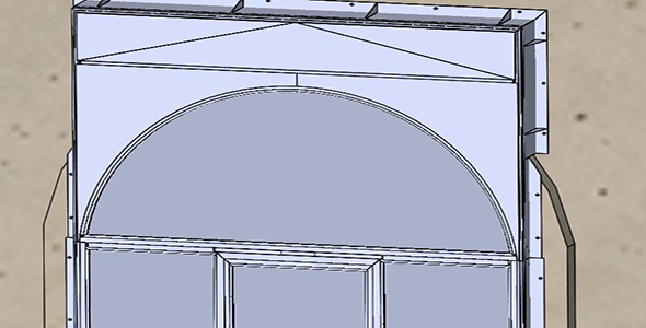 Précision des mesures 3D de voûtes béton complexes