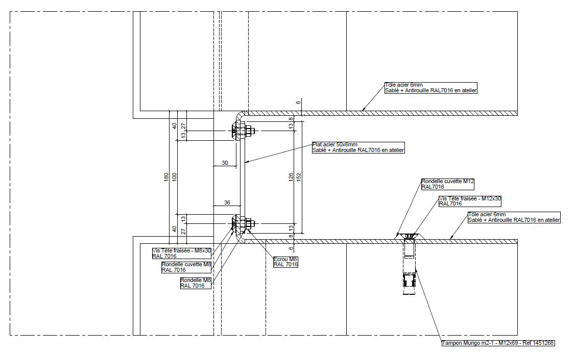 Positionnement BIM de balustrades à Montreux Positionnement BIM 3D de plusieurs balustrades à Montreux, Vaud