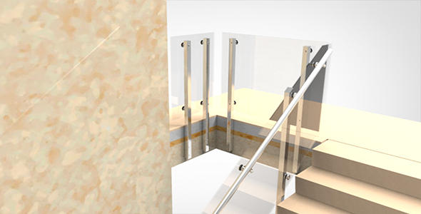 Traçage des positions de garde-corps à Genève, en Suisse.