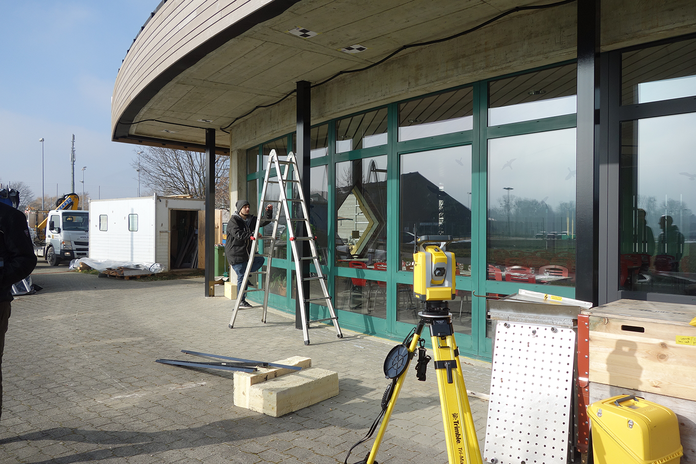 Vitesse et qualité d'implantation 3D BIM au plafond dans le canton de Neuchâtel